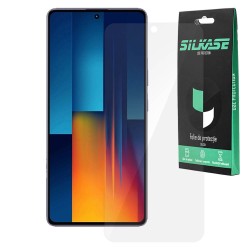 Folie SILKASE pentru Xiaomi Poco M6 Plus, protectie ecran, silicon regenerabil Folie SILKASE pentru Xiaomi Poco M6 Plus, protectie ecran, silicon regenerabil