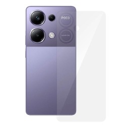 Folie spate SILKASE pentru Xiaomi Poco M6 Plus, protectie spate, silicon regenerabil