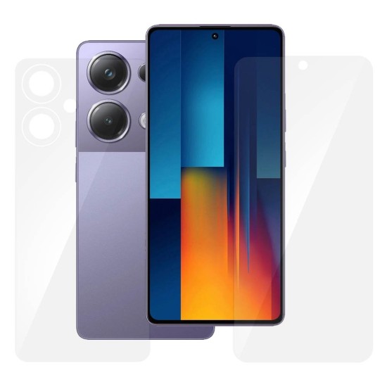 Set 2 folii SILKASE pentru Xiaomi Poco M6 Plus, protectie telefon, silicon regenerabil (SILKASE, Set Folii Lucioase) by www.silkase.ro Set 2 folii SILKASE pentru Xiaomi Poco M6 Plus, protectie telefon, silicon regenerabil (Poco M6 Plus, F7338) by www.silkase.ro