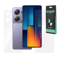 Set 2 folii SILKASE pentru Xiaomi Poco M6 Plus, protectie telefon, silicon regenerabil Set 2 folii SILKASE pentru Xiaomi Poco M6 Plus, protectie telefon, silicon regenerabil