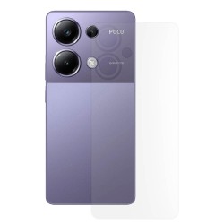 Folie spate mata SILKASE pentru Xiaomi Poco M6 Plus, protectie spate, silicon