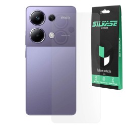 Folie spate mata SILKASE pentru Xiaomi Poco M6 Plus, protectie spate, silicon Folie spate mata SILKASE pentru Xiaomi Poco M6 Plus, protectie spate, silicon