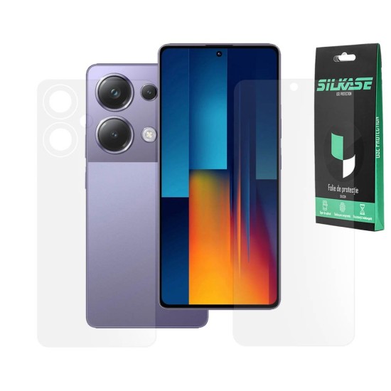 Set 2 folii mate SILKASE pentru Xiaomi Poco M6 Plus, protectie telefon, silicon (SILKASE, Set Folii Mate) by www.silkase.ro Set 2 folii mate SILKASE pentru Xiaomi Poco M6 Plus, protectie telefon, silicon (Poco M6 Plus, F7341) by www.silkase.ro
