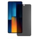 Folie privacy mata SILKASE pentru Xiaomi Poco M6 Plus, protectie ecran, silicon (Redmi 14C, F7343) by www.silkase.ro