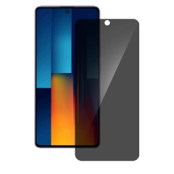 Folie privacy SILKASE pentru Xiaomi Poco M6 Plus, protectie ecran, silicon