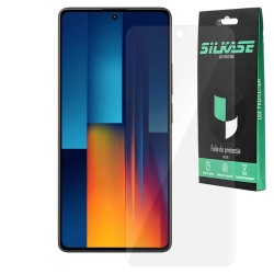 Folie SILKASE pentru Xiaomi Poco M6 Pro, protectie ecran, silicon regenerabil