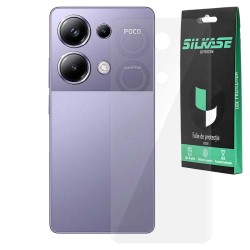 Folie spate SILKASE pentru Xiaomi Poco M6 Pro, protectie spate, silicon regenerabil