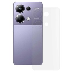 Folie spate mata SILKASE pentru Xiaomi Poco M6 Pro, protectie spate, silicon