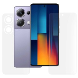 Set 2 folii mate SILKASE pentru Xiaomi Poco M6 Pro, protectie telefon, silicon