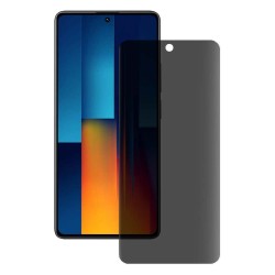 Folie privacy mata SILKASE pentru Xiaomi Poco M6 Pro, protectie ecran, silicon