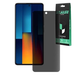 Folie privacy mata SILKASE pentru Xiaomi Poco M6 Pro, protectie ecran, silicon Folie privacy mata SILKASE pentru Xiaomi Poco M6 Pro, protectie ecran, silicon