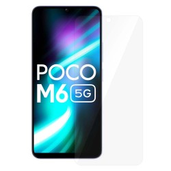 Folie SILKASE pentru Xiaomi Poco M6, protectie ecran, silicon regenerabil