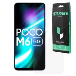 Folie SILKASE pentru Xiaomi Poco M6, protectie ecran, silicon regenerabil Folie SILKASE pentru Xiaomi Poco M6, protectie ecran, silicon regenerabil