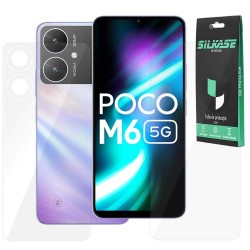 Set 2 folii SILKASE pentru Xiaomi Poco M6, protectie telefon, silicon regenerabil Set 2 folii SILKASE pentru Xiaomi Poco M6, protectie telefon, silicon regenerabil