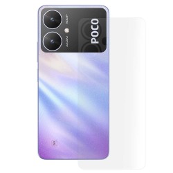 Folie spate mata SILKASE pentru Xiaomi Poco M6, protectie spate, silicon