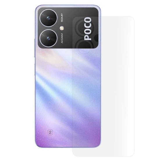Folie spate mata SILKASE pentru Xiaomi Poco M6, protectie spate, silicon (SILKASE, Folie Silicon Spate Mata) by www.silkase.ro Folie spate mata SILKASE pentru Xiaomi Poco M6, protectie spate, silicon (Poco M6, F6497) by www.silkase.ro