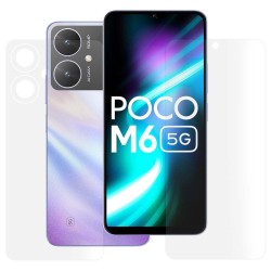Set 2 folii mate SILKASE pentru Xiaomi Poco M6, protectie telefon, silicon
