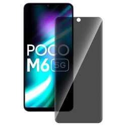 Folie privacy SILKASE pentru Xiaomi Poco M6, protectie ecran, silicon