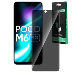 Folie privacy SILKASE pentru Xiaomi Poco M6, protectie ecran, silicon Folie privacy SILKASE pentru Xiaomi Poco M6, protectie ecran, silicon