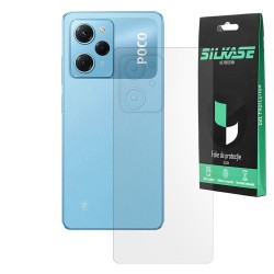 Folie spate mata SILKASE pentru Xiaomi Poco X5 Pro, protectie spate, silicon