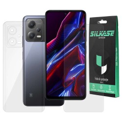 Set 2 folii SILKASE pentru Xiaomi Poco X5, protectie telefon, silicon regenerabil Set 2 folii SILKASE pentru Xiaomi Poco X5, protectie telefon, silicon regenerabil