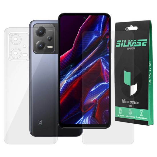 Set 2 folii SILKASE pentru Xiaomi Poco X5, protectie telefon, silicon regenerabil (SILKASE, Folii telefoane) by www.silkase.ro Set 2 folii SILKASE pentru Xiaomi Poco X5, protectie telefon, silicon regenerabil (Poco X5, F5721) by www.silkase.ro