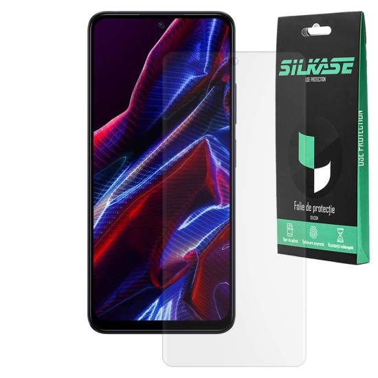 Folie mata SILKASE pentru Xiaomi Poco X5, protectie ecran, silicon (SILKASE, Folii telefoane) by www.silkase.ro Folie mata SILKASE pentru Xiaomi Poco X5, protectie ecran, silicon (Poco X5, F5722) by www.silkase.ro