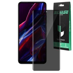 Folie privacy SILKASE pentru Xiaomi Poco X5, protectie ecran, silicon Folie privacy SILKASE pentru Xiaomi Poco X5, protectie ecran, silicon