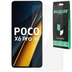 Folie SILKASE pentru Xiaomi Poco X6 Pro, protectie ecran, silicon regenerabil