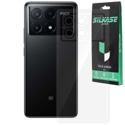 Folie spate SILKASE pentru Xiaomi Poco X6 Pro, protectie spate, silicon regenerabil