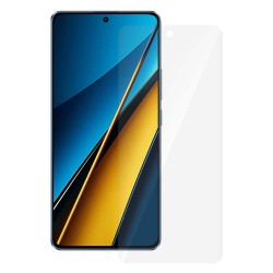 Folie SILKASE pentru Xiaomi Poco X6, protectie ecran, silicon regenerabil