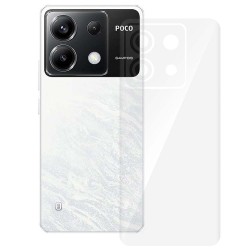 Folie spate SILKASE pentru Xiaomi Poco X6, protectie spate, silicon regenerabil