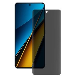 Folie privacy mata SILKASE pentru Xiaomi Poco X6, protectie ecran, silicon