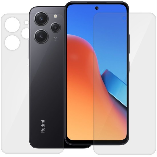 Set 2 folii SILKASE pentru Xiaomi Redmi 12 protectie telefon silicon regenerabil (SILKASE, Set Folii Lucioase) by www.silkase.ro Set 2 folii SILKASE pentru Xiaomi Redmi 12 protectie telefon silicon regenerabil (Redmi 12, F5993) by www.silkase.ro