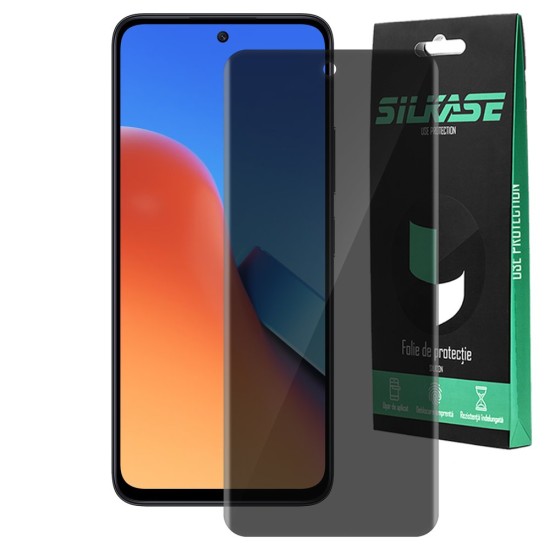 Folie privacy SILKASE pentru Xiaomi Redmi 12 protectie ecran silicon (SILKASE, Folie Silicon Privacy) by www.silkase.ro Folie privacy SILKASE pentru Xiaomi Redmi 12 protectie ecran silicon (Redmi 12, F5997) by www.silkase.ro