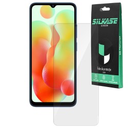 Folie SILKASE pentru Xiaomi Redmi 12C, protectie ecran, silicon regenerabil
