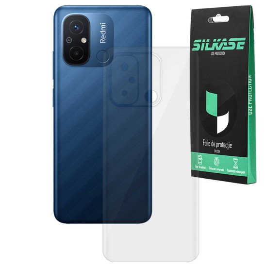 Folie spate SILKASE pentru Xiaomi Redmi 12C, protectie spate, silicon regenerabil (SILKASE, Folii telefoane) by www.silkase.ro Folie spate SILKASE pentru Xiaomi Redmi 12C, protectie spate, silicon regenerabil (Redmi 12C, F5760) by www.silkase.ro