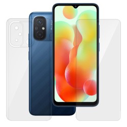 Set 2 folii SILKASE pentru Xiaomi Redmi 12C, protectie telefon, silicon regenerabil