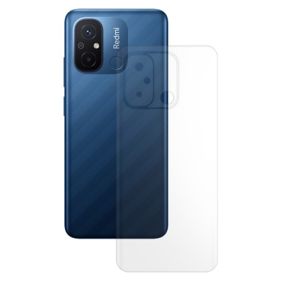 Folie spate mata SILKASE pentru Xiaomi Redmi 12C, protectie spate, silicon (SILKASE, Folii telefoane) by www.silkase.ro Folie spate mata SILKASE pentru Xiaomi Redmi 12C, protectie spate, silicon (Redmi 12C, F5763) by www.silkase.ro