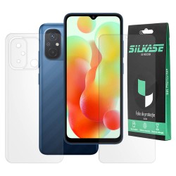 Set 2 folii mate SILKASE pentru Xiaomi Redmi 12C, protectie telefon, silicon