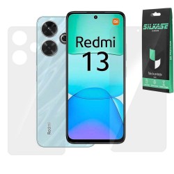Set 2 folii SILKASE pentru Xiaomi Redmi 13, protectie telefon, silicon regenerabil Set 2 folii SILKASE pentru Xiaomi Redmi 13, protectie telefon, silicon regenerabil