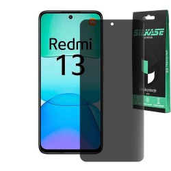 Folie privacy mata SILKASE pentru Xiaomi Redmi 13, protectie ecran, silicon