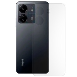 Folie spate mata SILKASE pentru Xiaomi Redmi 13C, protectie spate, silicon