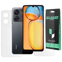 Set 2 folii mate SILKASE pentru Xiaomi Redmi 13C, protectie telefon, silicon