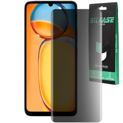 Folie privacy mata SILKASE pentru Xiaomi Redmi 13C, protectie ecran, silicon