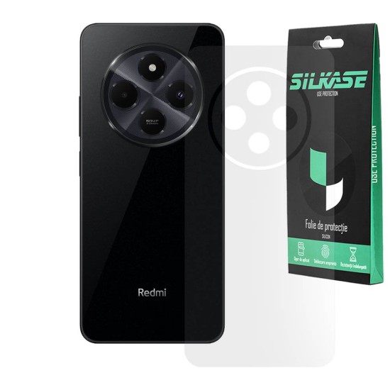 Folie spate mata SILKASE pentru Xiaomi Redmi 14C, protectie spate, silicon (SILKASE, Folie Silicon Spate Mata) by www.silkase.ro Folie spate mata SILKASE pentru Xiaomi Redmi 14C, protectie spate, silicon (Redmi 14C, F7348) by www.silkase.ro