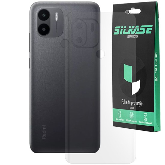 Folie spate mata SILKASE pentru Redmi A2+, protectie spate, silicon (SILKASE, Folii telefoane) by www.silkase.ro Folie spate mata SILKASE pentru Redmi A2+, protectie spate, silicon (Redmi A2+, F5780) by www.silkase.ro