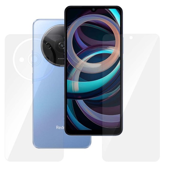 Set 2 folii SILKASE pentru Xiaomi Redmi A3, protectie telefon, silicon regenerabil (SILKASE, Set Folii Lucioase) by www.silkase.ro Set 2 folii SILKASE pentru Xiaomi Redmi A3, protectie telefon, silicon regenerabil (Redmi A3, F6680) by www.silkase.ro