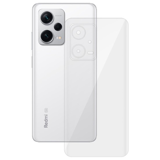 Folie spate SILKASE pentru Xiaomi Redmi Note 12 Pro Plus, protectie spate, silicon regenerabil (Redmi Note 12 Pro+, F5736) by www.silkase.ro