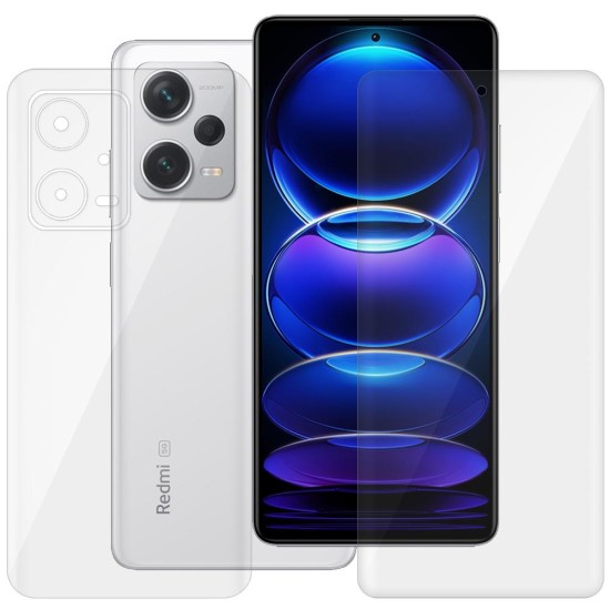 Set 2 folii SILKASE pentru Xiaomi Redmi Note 12 Pro Plus, protectie telefon, silicon regenerabil (Redmi Note 12 Pro+, F5737) by www.silkase.ro